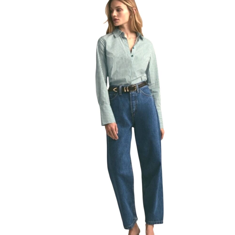 Favorite Daughter NWT Nikki Mid-rise Barrel Leg Ankle Jean-size 29